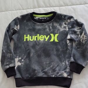 Hurley Black and White Tie-Dye Sweatshirt